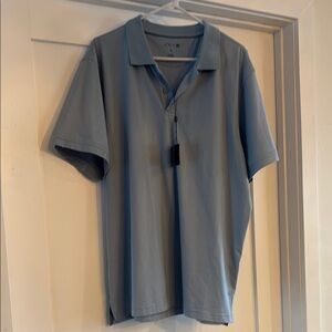 Joe's Jeans Blue Polo Shirt Classic Design